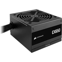 Блоки питания/ Power Supply Corsair CX650, Model RPS0128, 650W 80+ Bronze (ATX, 2.31, Non-modular, 1x24(20+4)pin, 1xCPU 8(4+4)pin, 2xPCIe*2 8(6+2)pin, 3xSATA3, 2xMOLEX4pin, Active, 120x120mm, 150x120x (CP-9020278-EU)
