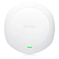 Точка доступа/ ZYXEL WAC6303D-S Wave 2, 802.11a/b/g/n/ac (2,4 and 5 GHz), MU-MIMO, Smart Antenna, Airtime Fairness, 3x3, up to 300+1300 Mbit/sec, 2xLAN GE, PoE, BLE Beacon (WAC6303D-S-EU0101F)