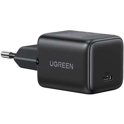 Сетевое зарядное устройство UGREEN X513 (65007) 30W USB-C GaN Fast Charger EU. Цвет: черный (65007_)