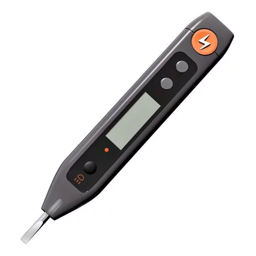 Индикаторная отвертка-тестер напряжения цифровая