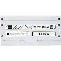 Блок питания 1350W/ Power Supply Thermalright, 1350W 80+ Platinum (ATX, 3.0, PCIe 5.0, Full modular, 1x24(20+4)pin 600mm, 4xCPU 8(4+4)pin, 10xPCIe 8(6+2)pin, 2x12VHPWR PCIe 5.0 12+4pin 650mm, 14xSATA, (TR-TP 1350-W)