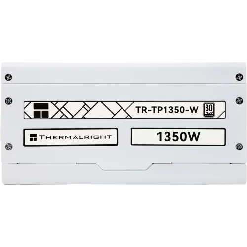 Блок питания 1350W/ Power Supply Thermalright, 1350W 80+ Platinum (ATX, 3.0, PCIe 5.0, Full modular, 1x24(20+4)pin 600mm, 4xCPU 8(4+4)pin, 10xPCIe 8(6+2)pin, 2x12VHPWR PCIe 5.0 12+4pin 650mm, 14xSATA, (TR-TP 1350-W)