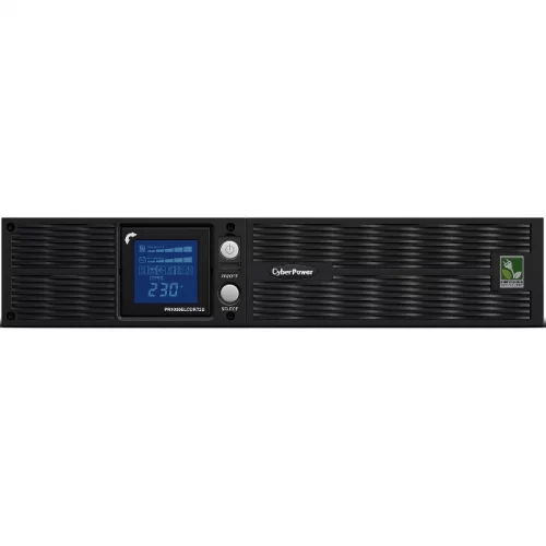 ИБП CyberPower PR1000ELCDRT2UA, Rackmount, Line-Interactive, 1000VA/900W, 8 IEC-320 С13 розеток, USB&Serial, RJ11/RJ45, SNMPslot, LCD дисплей, Black, 0.6х0.5х0.3м., 30.2кг./ UPS Line-Interactive CyberPower PR1000ELCDRT2UA 1000VA/900W USB/RS-232/Dry/EPO/SN фото 2