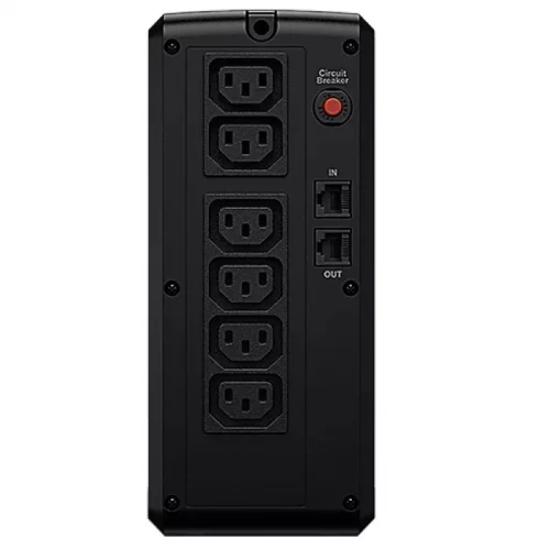 Источник бесперебойного питания CyberPower UT1100EIG, Line-Interactive, 1100VA/ 630W USB/ RJ11/ 45 6 IEC С13 фото 3