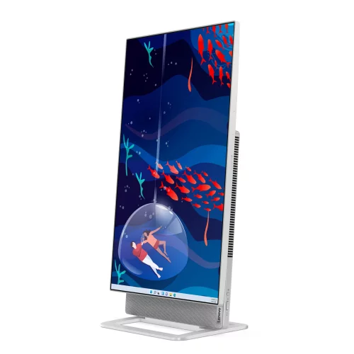 Моноблок Lenovo Yoga AIO 7 27APH8 27 (F0HK0042RK) Моноблок Lenovo Yoga AIO 7 27APH8 27 QHD (2560x1440) IPS 350N, Ryzen 7 7840HS, 16GB LPDDR5x-6400, 1TB SSD M.2, Radeon 780M, WiFi 6E, BT, 0.5MP+IR Cam, Wireless KB&Mouse, Win 11 RUS, Cloud Grey, 1Y (F0HK0042RK) фото 4