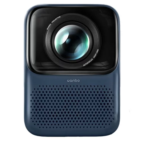 Проектор Wanbo Projector T2 max blue (LCD, 1920x1080, 450Lm, 1.2:1, 3000:1, Smart TV, Android 9.0, 1+16GB, HDMI, USB, Wi-Fi, BT) (6970885350351) фото 2