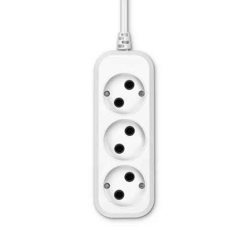 Сетевой удлинитель Buro BU-PSL3.1/ W 1.5м (3 розетки) белый (пакет ПЭ) (BU-PSL3.1/W) фото 2