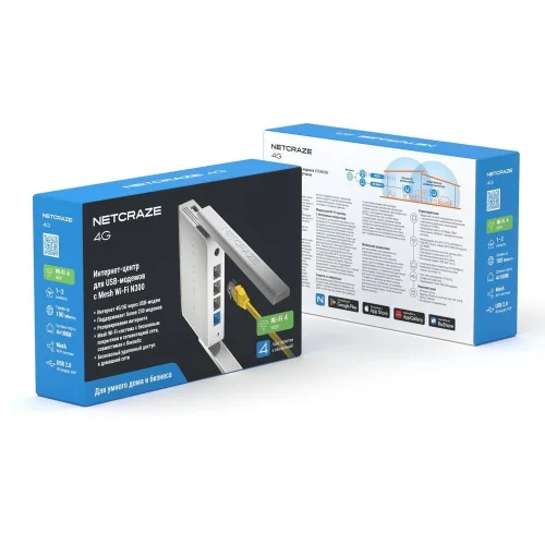 Беспроводной маршрутизатор Netcraze 4G (NC-1213) NC-1213-01-EAEU фото 6