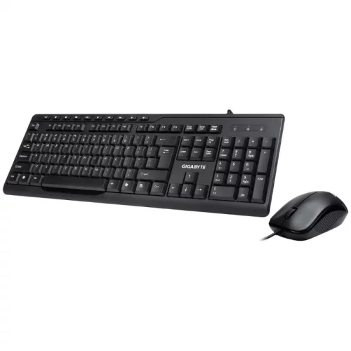 Клавиатура и мышь GIGABYTE GK-KM6300 Wired, USB, 1‎000 dpi, Black (GK-KM6300 RU) фото 2
