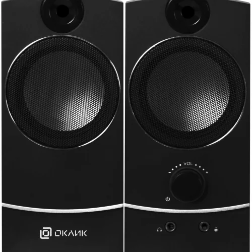 Oklick OK-118 2.0 черный 4Вт портативные фото 2