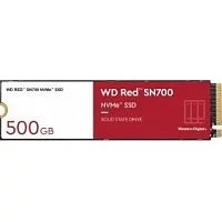 Накопитель SSD WD Original PCIe 3.0 x4 500GB WDS500G1R0C Red SN700 M.2 2280