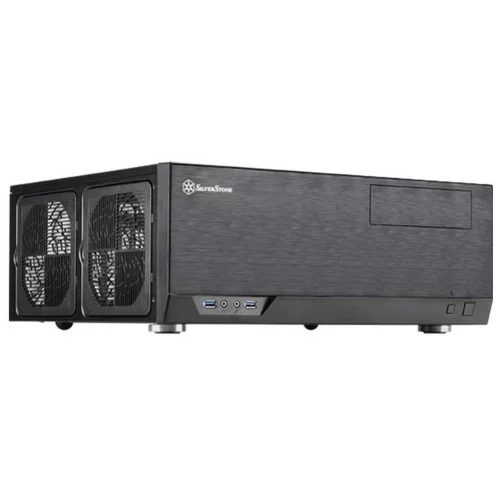 Корпус Silverstone SST-GD09B Grandia HTPC ATX Computer Case, Silent High Airflow Performance, black (221280) (G410GD09B000020)