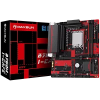 Материнская плата Maxsun MS-B760M I-CAFE B760, LGA1700, 2*DDR5, 1*PCIEx16, 1*PCIEx4, 3*M.2, 4*USB3.2Gen1, 8*USB2.0, 2*SATA3.0, 2.5G, DP, HDMI, M-ATX, RTL (6940709661611)