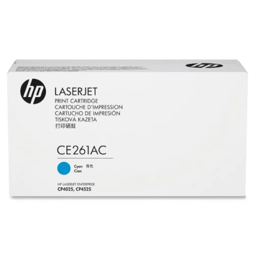 Тонер-картридж/ HP Color LaserJet CE261A Contract Cyan Print Cartridge (CE261AC)