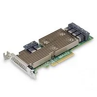 HBA-адаптер Broadcom 9305-24i SGL (05-25699-00 / 03-25699-02007) PCIe 3.0 x8 LP, SAS/ SATA 12G HBA, 24port(6*int SFF8643), 3224 IOC (05-25699-00007 / 03-25699-02007)