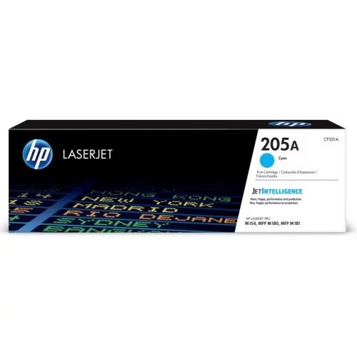 Тонер-картридж/ HP 205A Original Cyan LaserJet Toner Cartridge (CF531A)