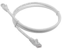 Патч-корд LANMASTER LSZH UTP кат.6, 5.0 м, белый (LAN-PC45/ U6-5.0-WH) (LAN-PC45/U6-5.0-WH)