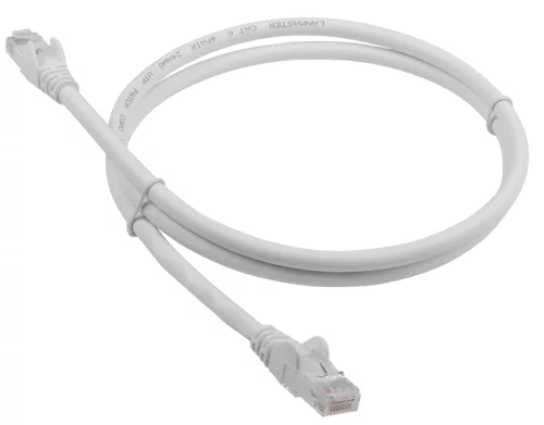 Патч-корд LANMASTER LSZH UTP кат.6, 5.0 м, белый (LAN-PC45/ U6-5.0-WH) (LAN-PC45/U6-5.0-WH)