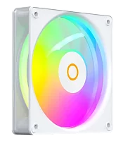 Вентилятор для корпуса Ocypus Gamma F12 Elite WH ARGB, 120x120x25mm, 4-PIN PWM, 600-1800 RPM, 26 DBA MAX, HYDRO BEARING