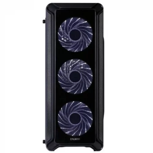 Корпус Zalman I3 Edge, черный, без БП, ATX/ Micro ATX/ MINI-ITX, 1x 5.25