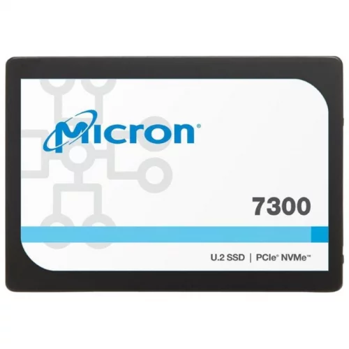 Твердотельный накопитель Micron (MTFDHBE1T9TDF-1AW1ZABYY) (MTFDHBE1T9TDF-1AW1ZABYY) Твердотельный накопитель/ Micron SSD 7300 PRO, 1920GB, U.2(2.5 7mm), NVMe, PCIe 3.0 x4, 3D TLC, R/W 3000/1550MB/s, IOPs 396 000/55 000, TBW 4200, DWPD 1.2 (12 мес.) (MTFDHBE1T9TDF-1AW1ZABYY)