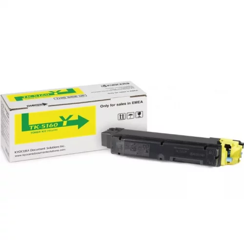 Тонер-картридж Kyocera TK-5160Y желтый 12 000 страниц для P7040cdn (1T02NTANL0)