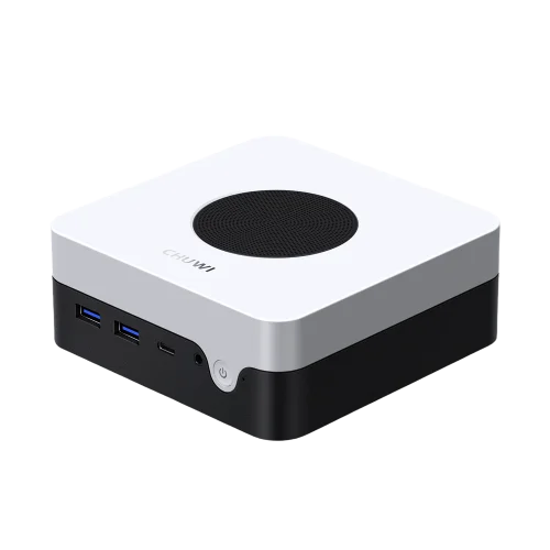 Компьютер Chuwi LarkBox X Intel Core i3 1220P(1.5Ghz)/ 8192Mb/ 256SSDGb/ Int:Intel UHD Graphics/ BT/ WiFi/ war 1y/ 0.4kg/ Grey+White/ Win11Pro + USB2.0*2/ USB3.2*2/ Type-C*1/ HDMI*1/ DP*1/ RJ45*2/ WIFI6,BT5.2/ brac (CWI556PI3)