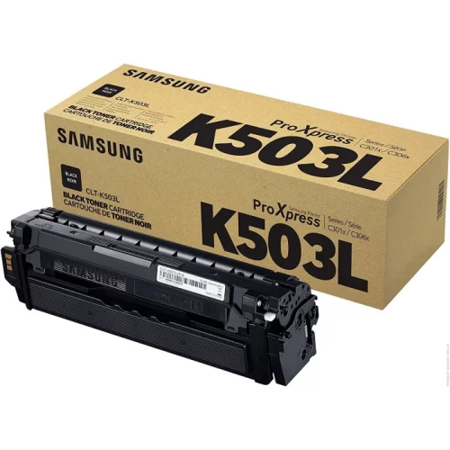 Тонер-картридж/ Samsung CLT-K503L H-Yield Blk Toner C (SU149A) фото 2