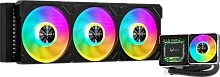 Система водяного охлаждения Formula V Line Cryo Wing Digi 360 BK, 360mm, LCD 2.73", 3x120mm, ARGB fans, LGA115X/1200/1700/1851/1366/2011/2066, AM3/AM4/AM5/Ryzen3/Ryzen5/Ryzen7/Threadripper/RT4