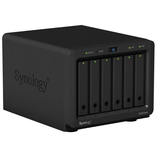 Сетевой накопитель Synology DS620slim/ x 6 SFF HDD/ 2x GbE (DS620SLIM) фото 6