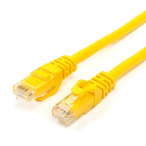 Патч-корд Lanmaster 3 м желтый (LAN-PC45/ S6-3.0-YL) (LAN-PC45/S6-3.0-YL)