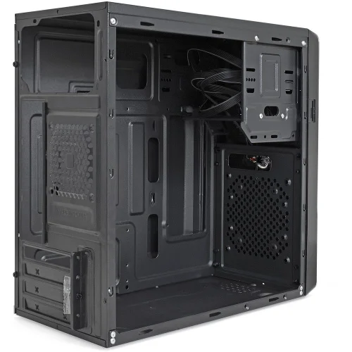 Exegate EX286412RUS Корпус Minitower ExeGate BA-309 (mATX, без БП, 2*USB, HD аудио, черный) фото 2