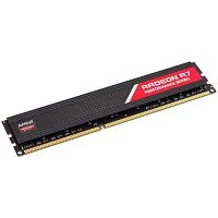 Модуль памяти AMD Radeon радиатор R744G2133U1S 4GB DDR4 2133 DIMM Heat Shield, Black, Retail