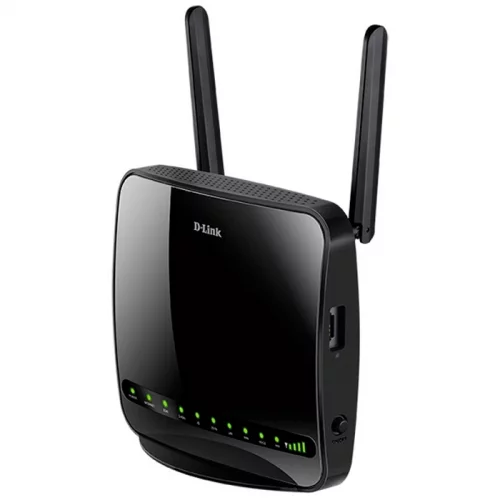 Маршрутизатор/ DWR-956 AC1200 Wi-Fi LTE Router, 1000Base-T WAN, 4x1000Base-T LAN, 2x3dBi detachable LTE antennas, 4x3dBi internal Wi-Fi antennas, SIM slot, FXS port (DWR-956/4HDB1E) фото 2