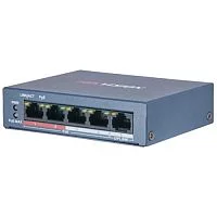 Коммутатор Hikvision DS-3E0105P-E/M(B) 4x 10/100 PoE (DS-3E0105P-E/M(B))