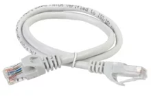 ITK Коммутационный шнур (патч-корд), кат.5E UTP, 7м, серый (PC01-C5EU-7M)