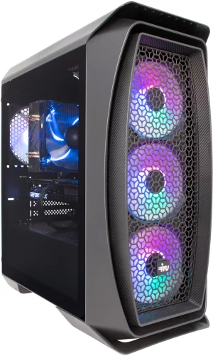 Компьютер IRU Game 520B5GMA MT Ryzen 5 5600X 32Gb SSD1Tb RX 6700XT 12Gb DOS GbitEth 700W черный (1989339)