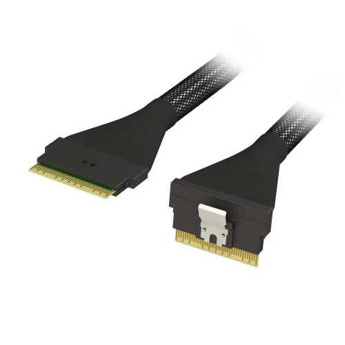 Кабель Gooxi Retimer cable- Standard Slimline 8i to Slimline 8i high-speed cable, the cable length is 850±20mm (excluding) (CH-8654RA-8654-L850)