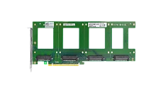 Адаптер для SSD/ PCIe x16 to 4*U.2 SFF-8639 SSD NVMe Card (LRNV94NF)