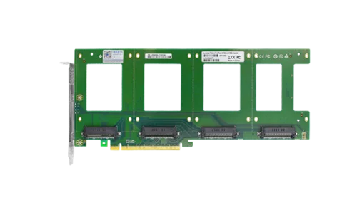Адаптер для SSD/ PCIe x16 to 4*U.2 SFF-8639 SSD NVMe Card (LRNV94NF)