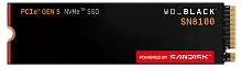 Твердотельный накопитель Western Digital Black SN8100 SSD M2.2280 PCIe 5.0 2Tb, 14900MBs/14000MBs, TBW 2400, WDS200T1X0M, 1 year
