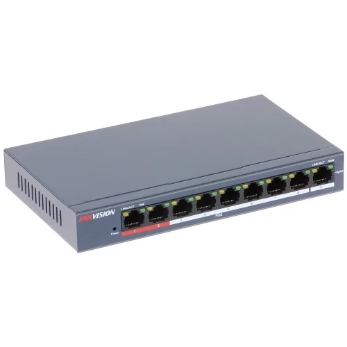 Коммутатор Hikvision DS-3E0109P-E/ M(B) 9x 100 (DS-3E0109P-E/ M(B)) (DS-3E0109P-E/M(B)) фото 2
