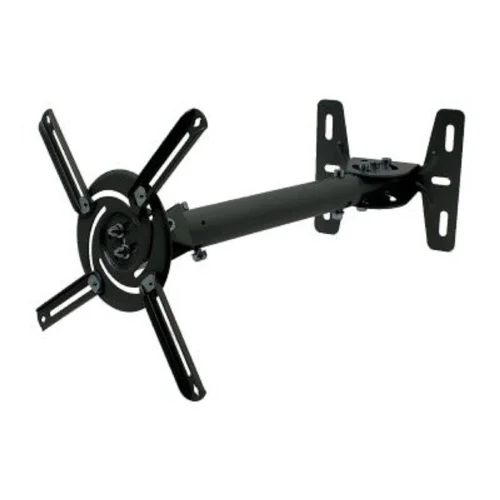 Wize WPB-B черный {Потолочные, Макс. крепежное расстояние 260х260, макс. вес нагрузки 12 кг, Наклон,поворот °+/ -15, расстояние от стены/ потолка 43-64 см}