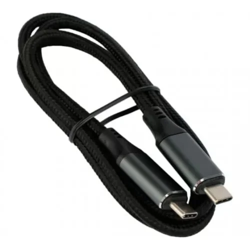 Cablexpert Кабель USB4.0 Type-C/ Type-C, 5А, 240Вт, PD3.1/ QC4.0, 40Gbps, медь, Pro, 1м, черный, пакет (CC-USB4-CMCM-BR-1M)