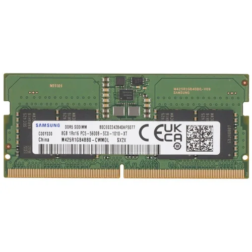 Память оперативная/ Samsung DDR5 8GB SODIMM 5600MHz (M425R1GB4BB0-CWM)