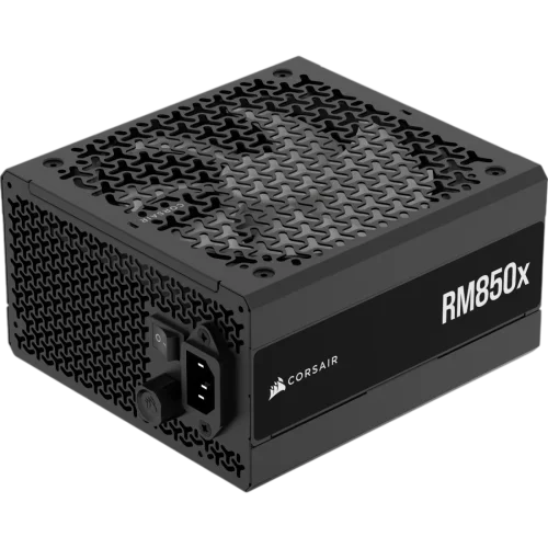 Блоки питания/ Power Supply Corsair RM850x, Model RPS0197, 850W 80+ Gold (ATX, 3.1, PCIe 5.1, Full modular, 1x24(20+4)pin, 1x12V-2x6, 2x4+4-pin CPU +12V (EPS), 3x4-pin Molex, 3x6+2-pin PCIe, 8xSATA3, (CP-9020270-EU)
