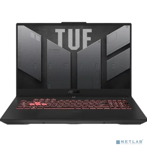 Ноутбук ASUS TUF Gaming A17 FA707RM-HX031W AMD 7 6800HS/ 16Gb/ 1TB SSD/ 17.3FHD IPS 144Hz FHDAG/ RTX 3060 6Gb/ WiFi/ BT/ Illum RGB KB/ Win11Home/ 2.6Kg/ JAEGER GRAY (90NR0972-M001P0)