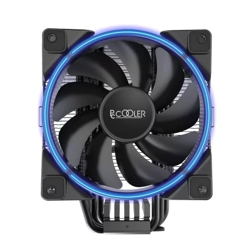 Вентилятор PCCooler PCCooler GI-X6B V2 Кулер S775/115X/20XX/AM2/AM3/AM4 (24 шт/кор, TDP 160W, вент-р 120мм с PWM, Blue LED FAN, 5 тепловых трубок 6мм, 1000-1800RPM, 26.5dBa) (111672)