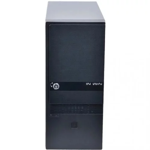 Midi Tower InWin EC046 Black ______________ U3*2+A(H)/ KEY LOCK NO POWER CORD ATX(без блока питания) (6194940) фото 2