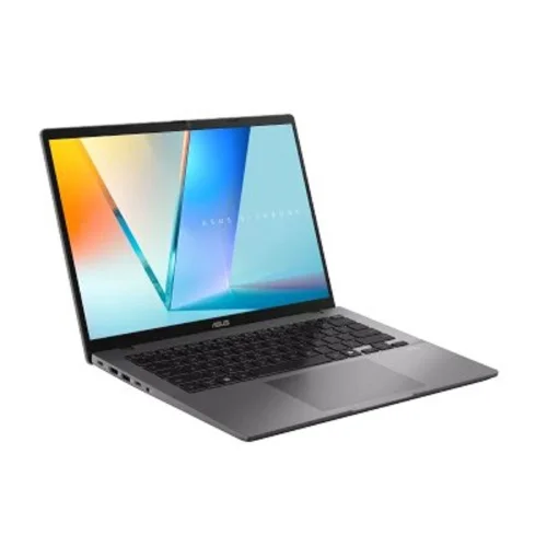 Ноутбук ASUS Vivobook S14 OLED M3407HA-LY083 [90NB16E1-M005E0] Matte Gray 14 {WUXGA Ryzen 5 220/16GB/SSD512GB/AMD Radeon/Backlit/DOS} фото 2